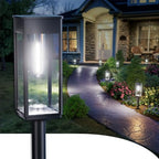 ALFIOT Solar Pathway Lights Outdoor, 12 Pack, 3 Heights, Cool White, IP65 by Professionalproductionofsolarlightsoutdoor%EF%BC%9A%EF%BC%89
