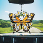 Daisy Butterfly Acrylic Suncatcher - Image 5