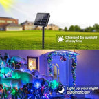 Solar String Lights Outdoor, 4Pack 800LED 288FT Fairy Lights, Multicolor - Image 2
