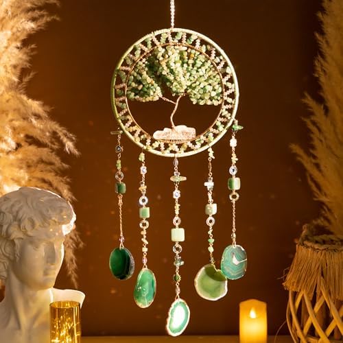 Tree of Life Suncatcher Boho Crystal Suncatchers for Windows Hanging Decor - Image 6