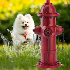 Teaeeno Retro Puppy Training Fire Hydrant for Dogs,Resin Outdoor Statue for Small Dogs, Pee Post Aid & Delightful Outdoor Garden Decor, Dog Statue with Pee Post, Hand-Painted,Weather,Outdoor Ornament - Image 6