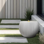 Modern Resin Water Fountain Natural Stone Look, LED Light, Indoor Outdoor Backyard Balcony Patio Garden Deck Decor, Relaxing Zen Spa Water Sound (Large - 21") - Image 6