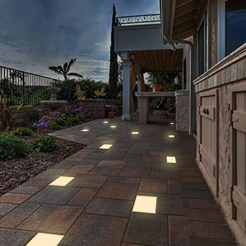 LUMENGY Paver Light 6X9 Inch (5.82 x 8.85 inches) 2700K, Brick Lighting for Pavers, Driveways, Pathways, Patios, Inground & Garden, 12V Waterproof, Drive-Over Rated - Image 2
