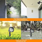 SUNLONG Solar Spot Lights Outdoor Waterproof for Flag Landscape 16.4Ft Wire - Image 5