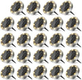 24 Pack Solar Lights Outdoor Waterproof, 8 LED Solar Ground Lights by Unknown