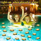 Liliful 36 Pcs Diwali Floating Lotus Lights, 3.94 Inch, White - Image 4