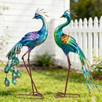 Metal Peacock Statue Garden Decor Yard Art Decoration Outdoor Sculpture - Image 6