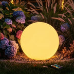 10 inch Solar Globe Light Outdoor Waterproof, Solar Ball for Garden by COPU