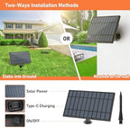Solar Outdoor String Lights Waterproof, 80FT Dimmable ST38 LED Light String - Image 5