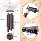 Personalized Memorial Wind Chimes for Loss Beloved Veteran - Image 7