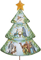 The Round Top Collection - Nativity Tree - Metal by TheRoundTopCollection