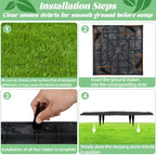 8 Pack Garden Stepping Stones - Image 3