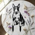 Dog Metal Garden Stake - Weatherproof Dog Silhouette Yard Art, Decorative Outdoor Sign for Lawn & Patio, Heartfelt Gift for Bull Terrier Lovers(Jump,14") - Image 4