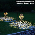Moroccan Solar Lanterns Outdoor Waterproof for Outdoor Garden Decor - Image 6