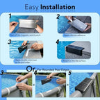 SHONELIGHTING Pool Lights, Solar Light for Inground Pool, Warm White, 2Pk - Image 2