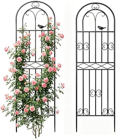 2 Pack 70.8"x19.7" Metal Gardon Trellis for Climbing Plants Outdoor, by Unknown