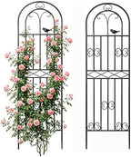 2 Pack 70.8"x19.7" Metal Gardon Trellis for Climbing Plants Outdoor, by Unknown