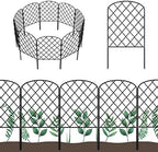 OUSHENG 25 Pack Decorative Garden Fence, Total 27ft(L) x 24in(H) by OUSHENG
