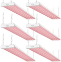 Sunco 6 Pack 4FT Full Spectrum LED Grow Lights, 80W, Super Bright by SuncoLighting