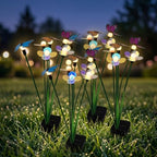 Hoikwo Solar Garden Flower Lights 4 Pack - Image 7