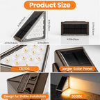 Solar Driveway Lights Outdoor, Dock Deck Lights Solar Powered, Stair lights - Image 4