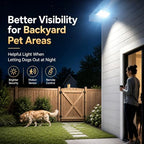Solar Security Lights Outdoor, 2 Pack with Motion Sensor - Image 3