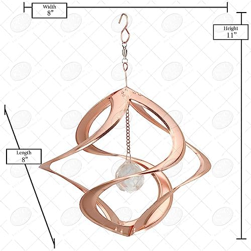 Red Carpet Studios Cosmix Mosaic Crystal Spinner, Small (31057) - Image 3