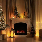 Hompavo 【Upgraded】 Flame Lights with Remote, Timer, 4-Mode Rechargeable - Image 3
