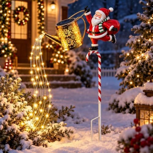 Christmas Solar Kettle Lights Garden Lawn Decorative Lights by Unknown