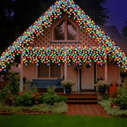 Retisee 65ft Colorful Solar Icicle Christmas Light for Outdoor Decoration - Image 5
