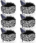 Solar Christmas Lights Outdoor, 6 Pack 270FT Solar String Lights Cool White by SANJICHA
