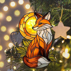 Autumn Fox Acrylic Suncatcher - Image 6