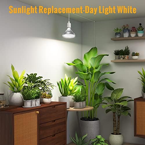LED Grow Light Bulbs, Hanging Lights for Indoor Plants, 25W - Image 3
