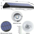 Solar Fence Lights Outdoor - Warm White & RGB 6 Color, Dusk to Dawn Solar Deck Light, Solar Lights Outdoor IP65 Waterproof, Garden Lights for Outside/Backyard/Railing/Step/Patio/Wall (8 Pack) - Image 2