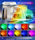 MEIKEE 42W RGBW Wall Washer Light IP66 Waterproof Wash LED Light Bar - Image 3