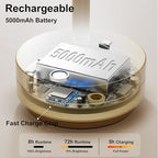 Cordless Table Lamp Rechargeable, 72h Battery Powered Table Light, 2 Gold - Image 4