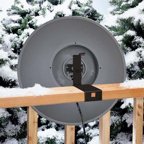 Wild Bird Lover's Heated Deck Mount Bird Baths, Pack of 2 - Image 4