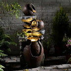 Bumilgar Outdoor Garden Water Fountain for Garden 38.4" H by Bumilgar