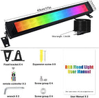2 Pack 50W RGB Wall Washer Light, Indmird Stage Wash Light Bar, RGB Light Bar, Warm 3000K & 16 Million Colors&Timing& Music Sync, for Commercial Lighting, Birthday Party, Garden Lighting, Wall Display - Image 6