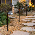 Malibu Low Voltage Landscape Lighting 0.6W LED Pathway Lights Outdoor Landscape Path Lights Wired with Connectors 22 Lumen Warm White Walkway Lights for Garden Yard Lawn 8Pack - Image 6