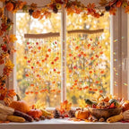Suncalla 2 Pcs Fall Crystal Suncatchers Window Hanging Decor Autumn Harvest by Unknown
