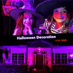 Halloween LED Black Light: 15W Spot Lights Outdoor UV Spotlight for Halloween Christmas | 2 PacK 110V Plug-in Blacklight with IP65 Waterproof for Party Body Paint Fluorescent Poster Neon Glow - Image 2