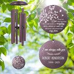 Personalized Tree Memorial Wind Chimes, in Loving Memory of Loved One - Image 7