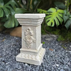 11.8" Roman Column Pedestal, Resin Greek Style Display Stand - Image 3