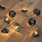 Novelty Lights 11 Feet 10 LED G40 Outdoor Bistro Lampshade String Lights - Image 4