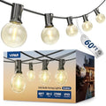 VIPAR Outdoor String Lights,60FT 32 G40 Patio Lights Waterproof for Outside by VIPARSPECTRA