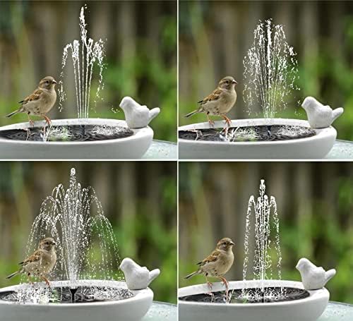 Lewisia 5W Solar Fountain Pump for Pool Pond Bird Bath Garden Decoration Submersible Fountain Pump Kit - Image 2