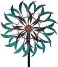 Stargarden Metal Wind Spinner,Two-Way Wind Sculptures,360 Degrees Kinetic Wind Spinners for Yard and Garden by Stargarden