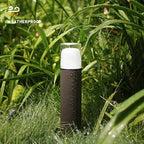GOODSMANN 8PK Outdoor Low Voltage Bollard Lights 2W 2700K Warm White LED Landscape Pathway Light Kits Bronze Color - Image 3
