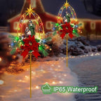 Solar Nativity Scene Outdoor,Resin Nativity Set Christmas Garden Stakes - Image 5